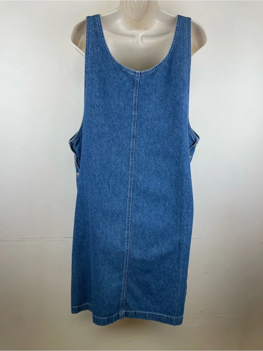 Disney Denim Pinafore Jumper Dress with Lady and Tramp Pockets - Blue - Picture 8 of 12